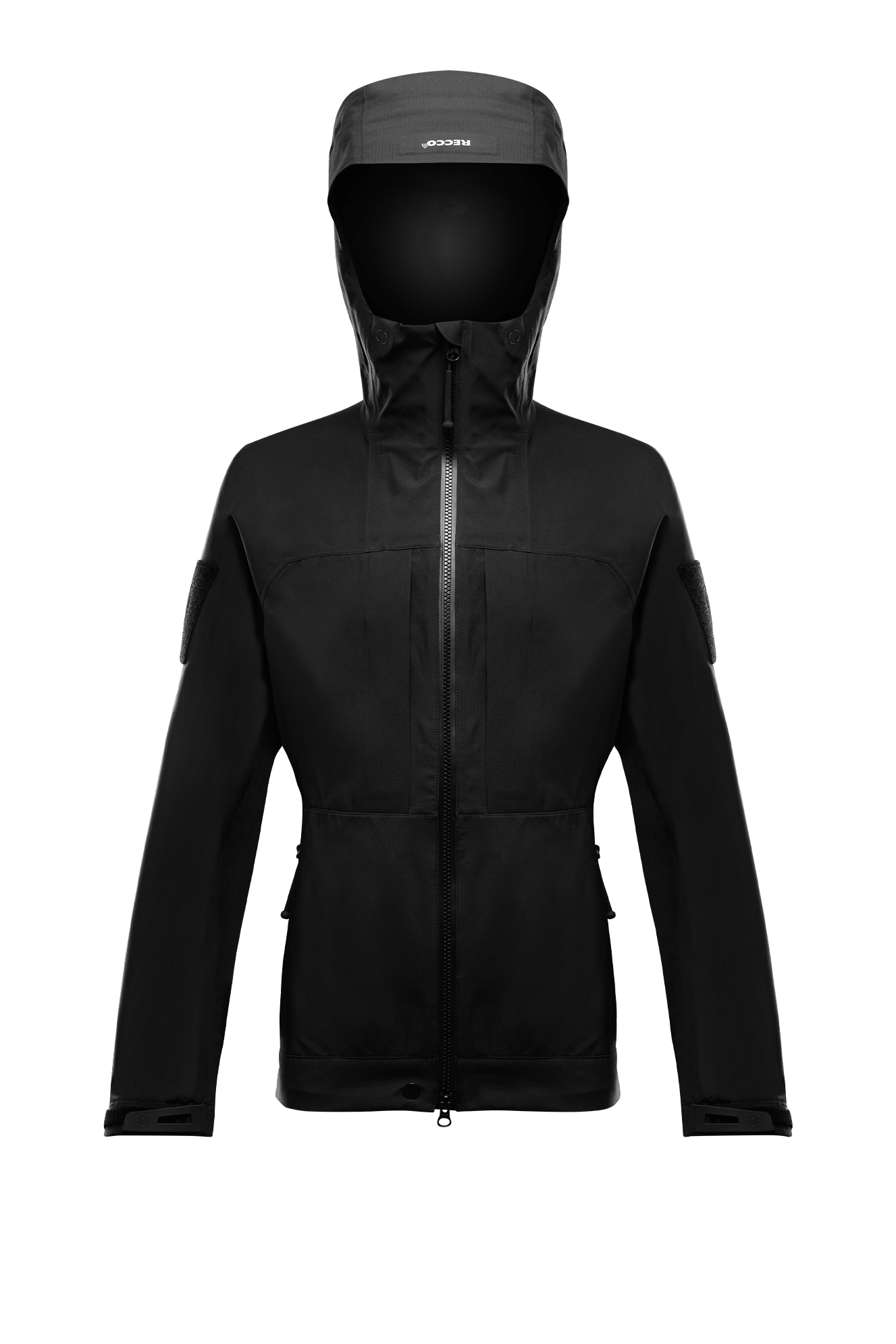 Aigis Jacket Womens Black Waterproof Hiking & Mountaineering Hard Shell ThruDark