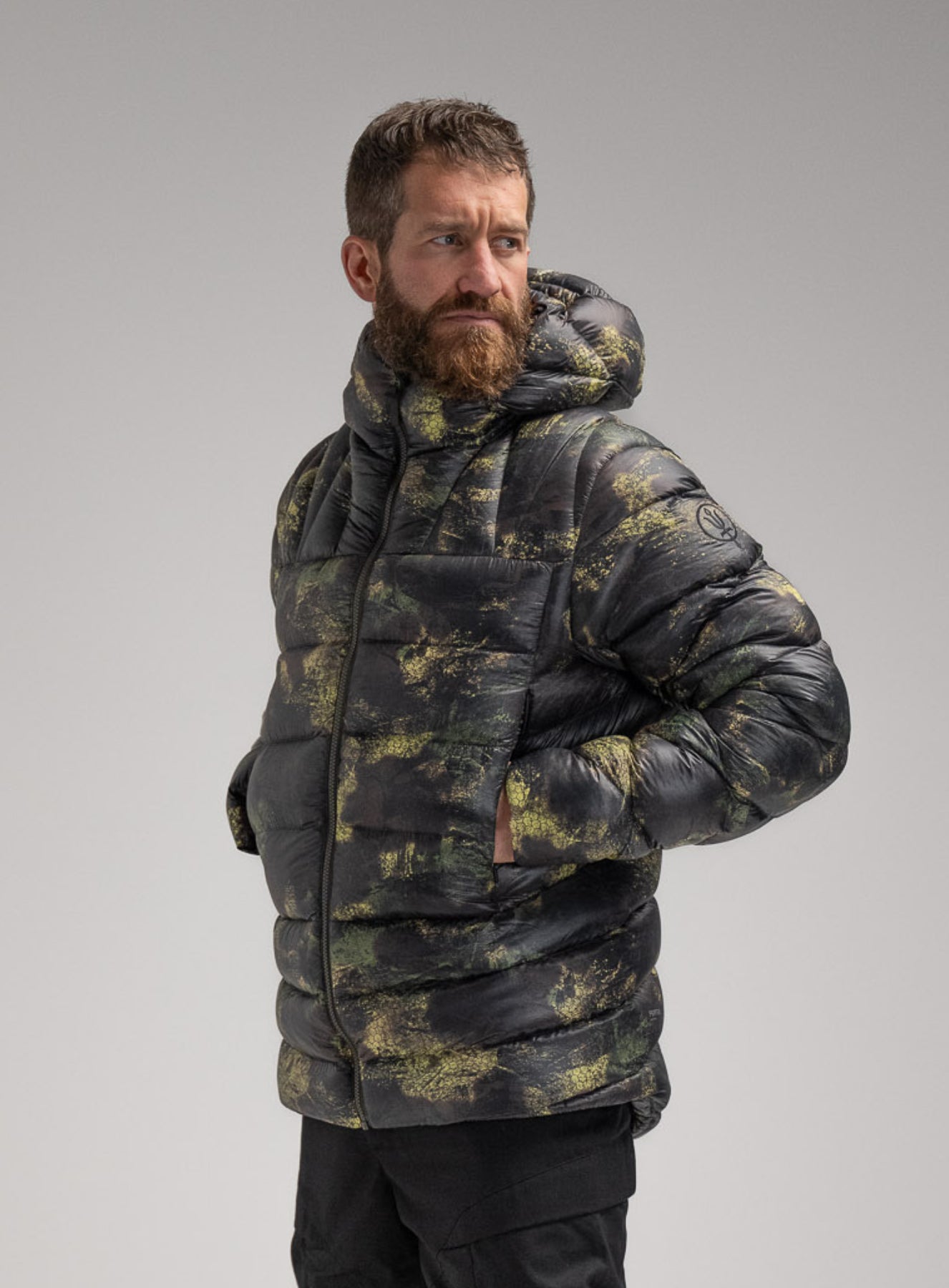 BOOT B LOGO DOWN JACKET CAMO XL 新品 Bastion Jacket | Camo Goose Down Insulated Jacket | ThruDark