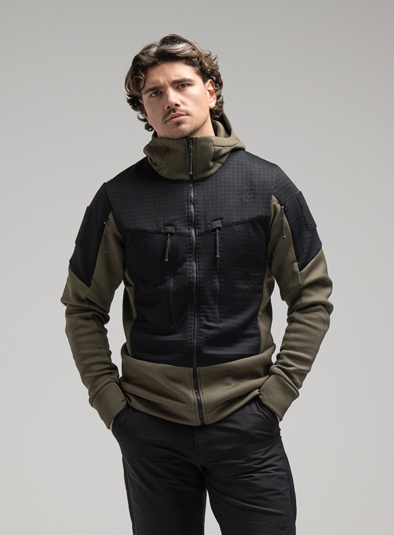 完売商品 COLINA/Ancient Tusser/BDU Jacket 鉄黒 Centurion_Alpine_Jacket_Khaki_