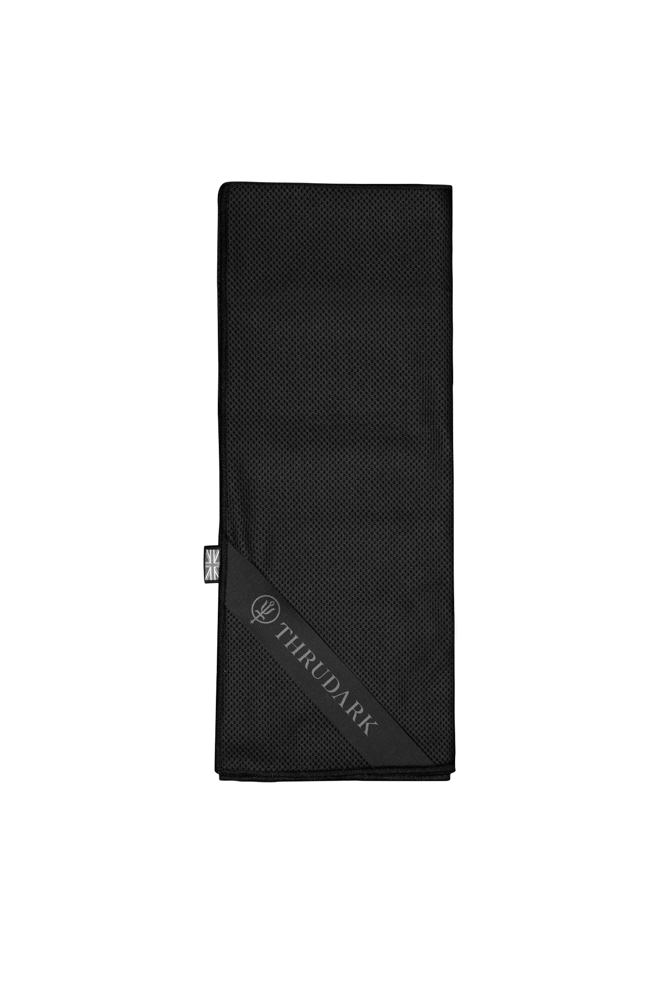 Black cooling outlet towel