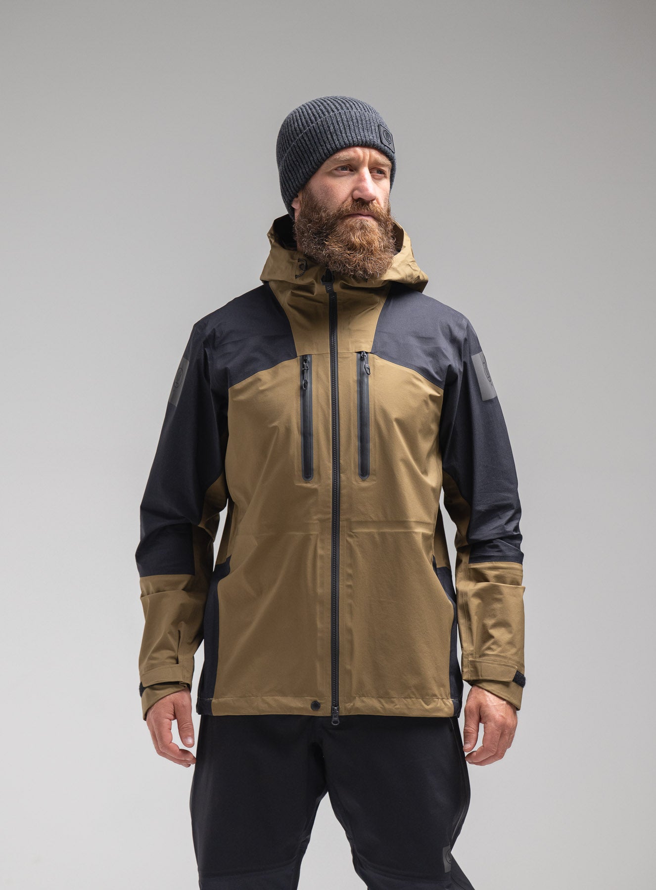 Mountain Pro Waterproof Men's Coyote Brown Hardshell Jacket | ThruDark