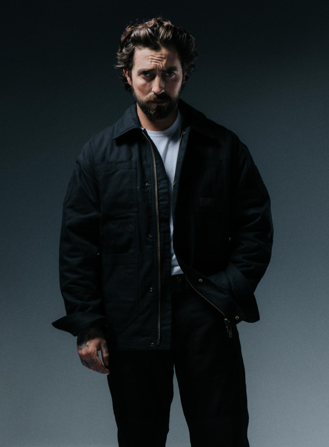 新品 UNTRACE BASIC FIELD JACKET BLACK 【公式通販】