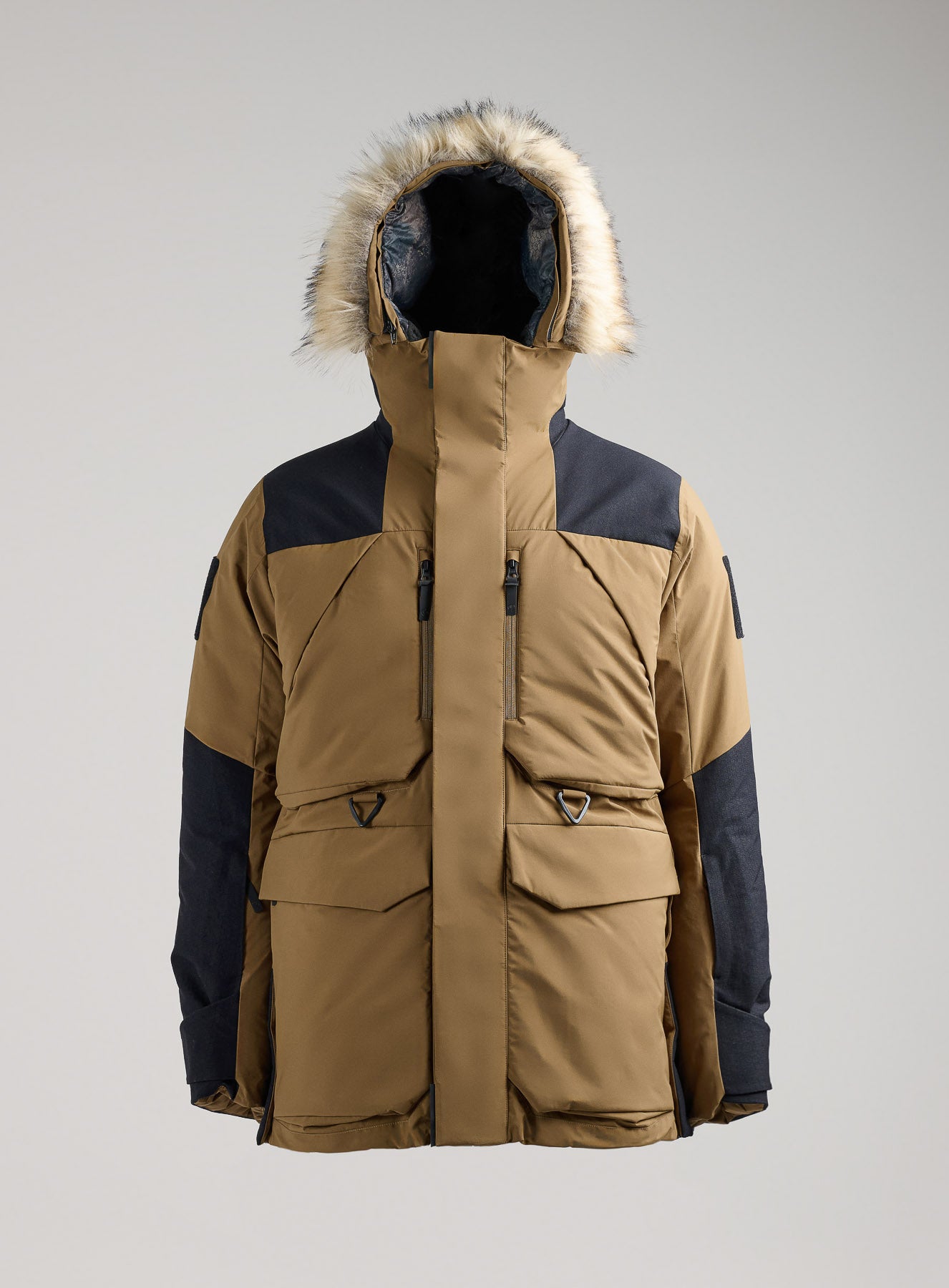 End of World Parka Brown Goose Down Jacket For Extreme Cold