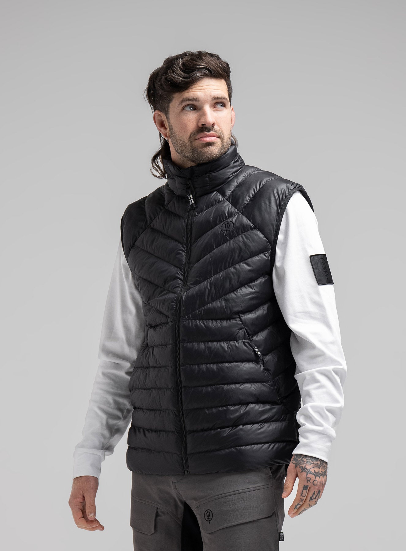 Ithax Gilet | Men's Black Lightweight Synthetic Insulation Gilet