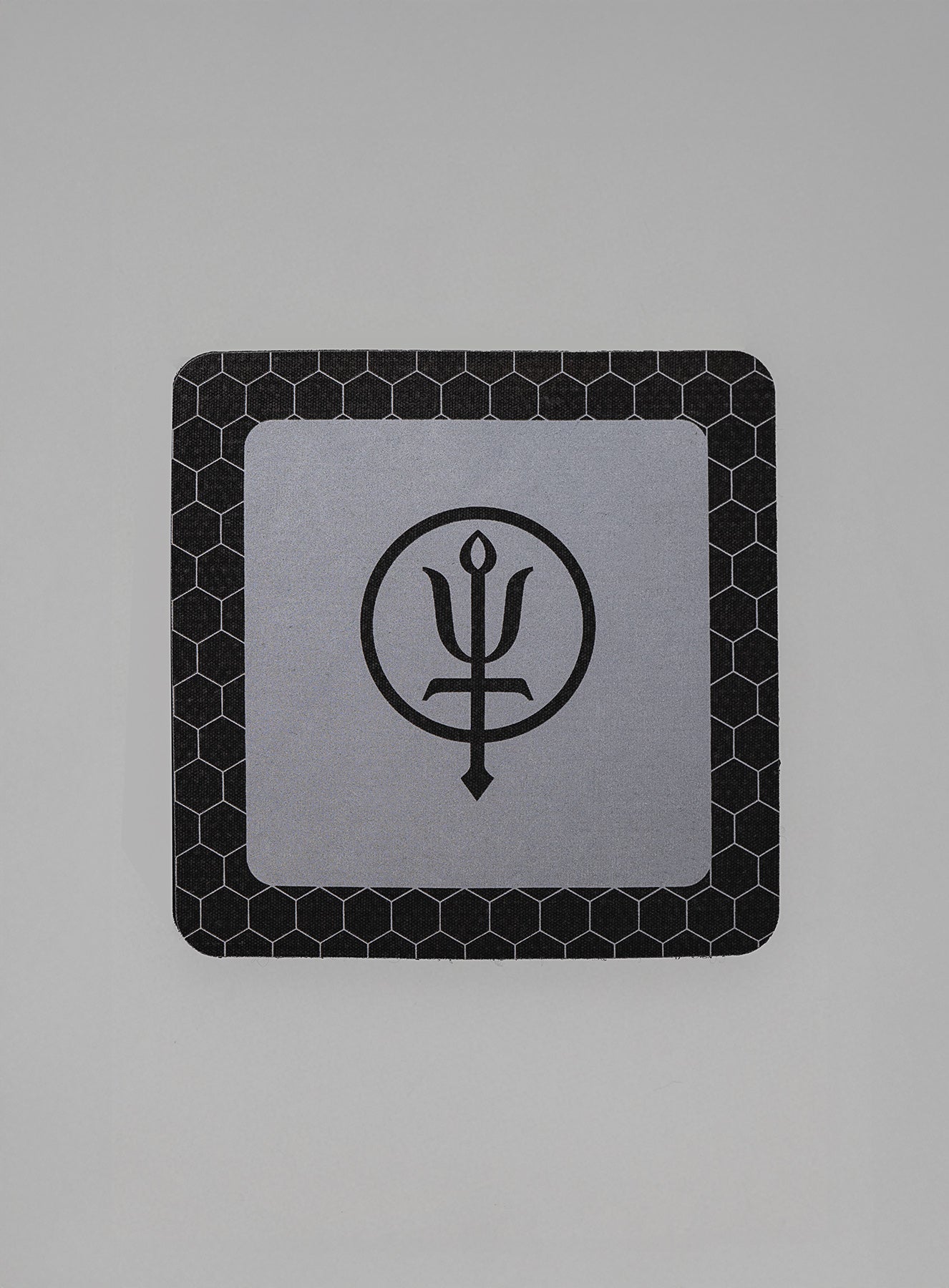 Reflective Hex Silver Patch | ThruDark