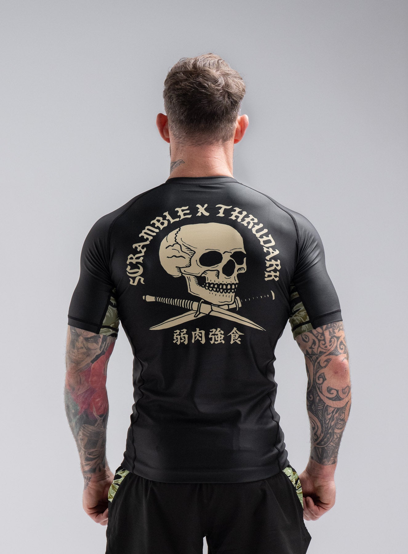 ThruDark x Scramble Short Sleeve Rash Guard | Men's No-Gi Training Top