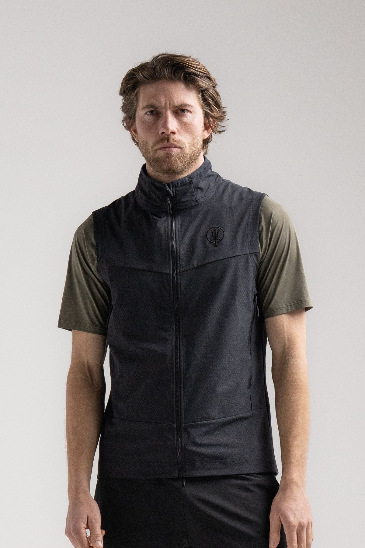 Veles Gilet | Black Men's Soft Shell Gilet for Technical Pursuits