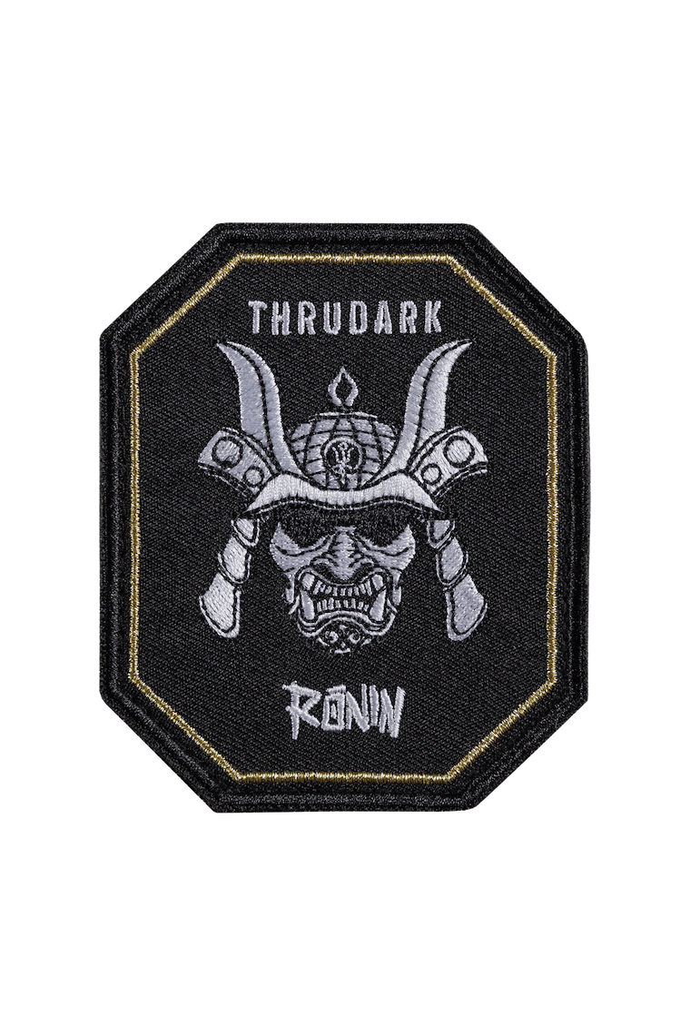 Rōnin Embroidered Patch Developed for The ThruDark Patch System
