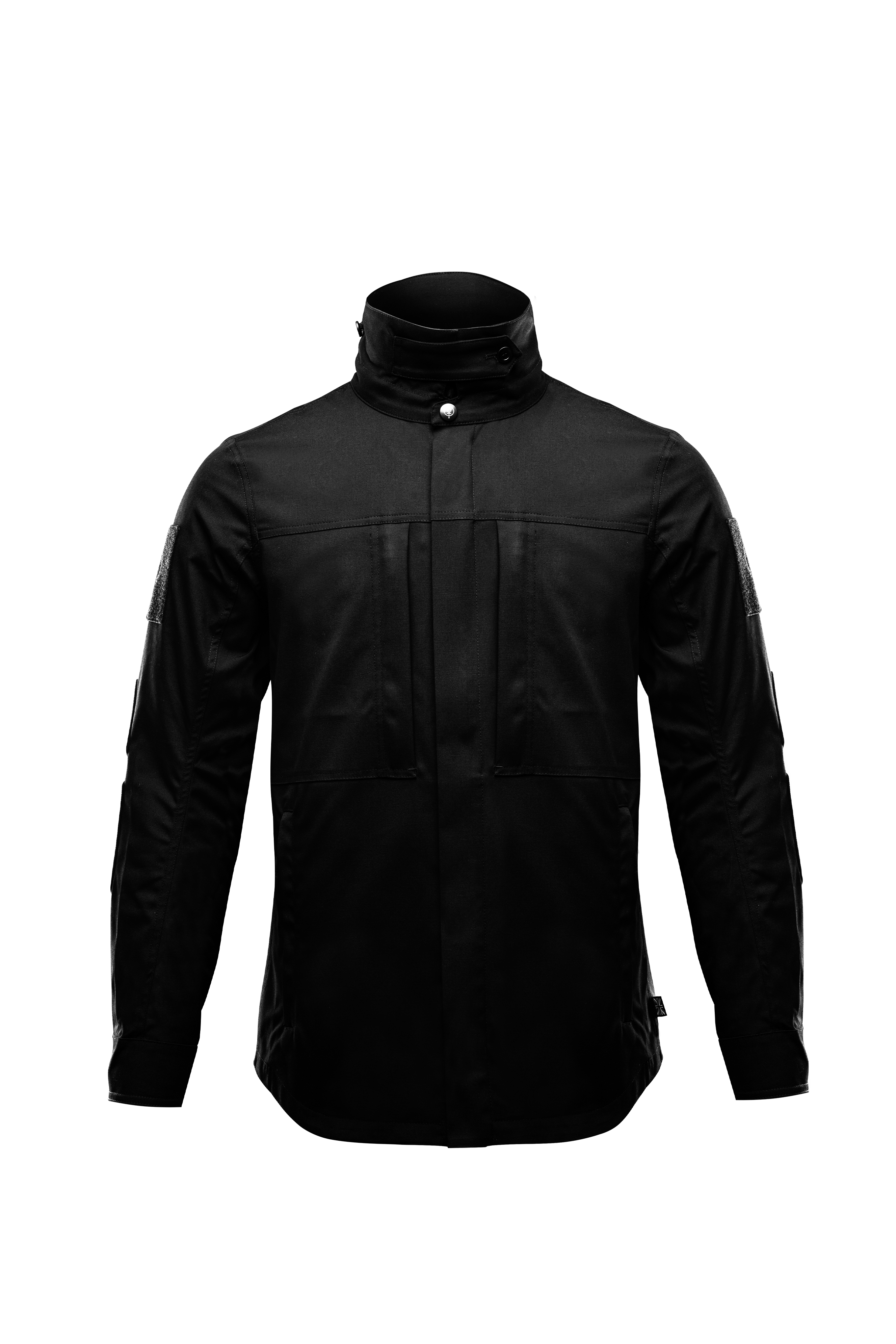HYBRID JACKET Men's Obsidian Black Combat Shirt for Hiking