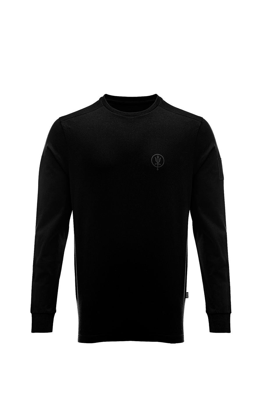 INSIGNIA LONG SLEEVE TSHIRT Black Long Sleeve Graphic Tee ThruDark