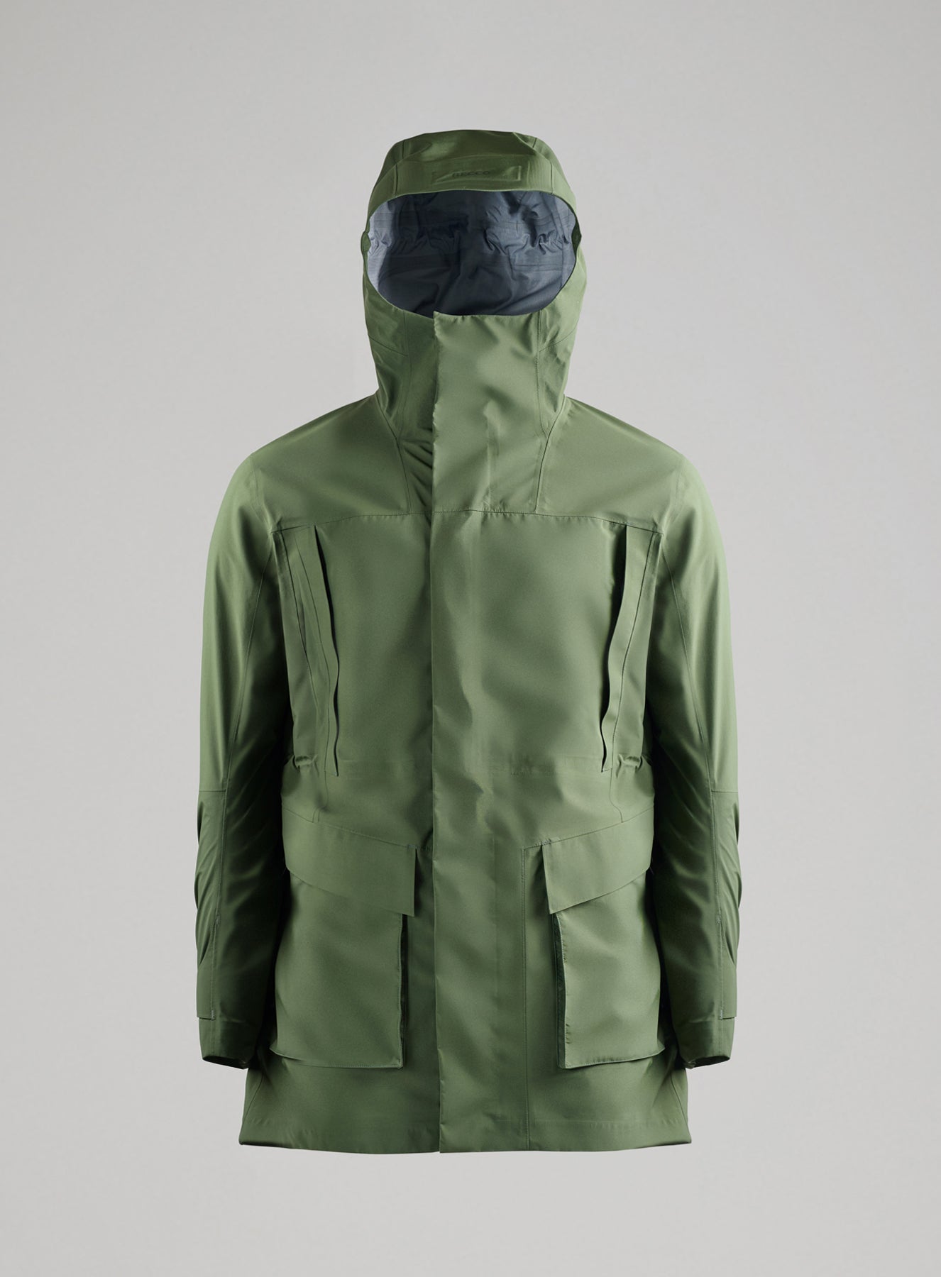 Renegade Parka | 3 Layer Waterproof Green Parka Jacket | ThruDark