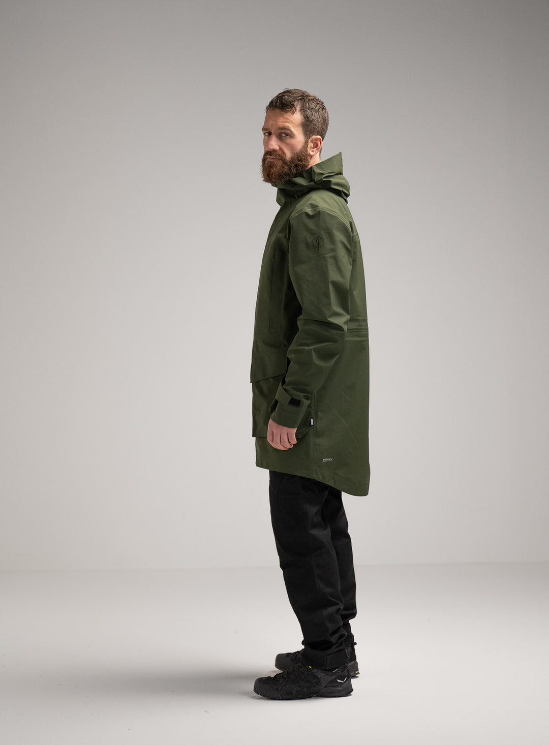 Renegade Parka | 3 Layer Waterproof Green Parka Jacket | ThruDark
