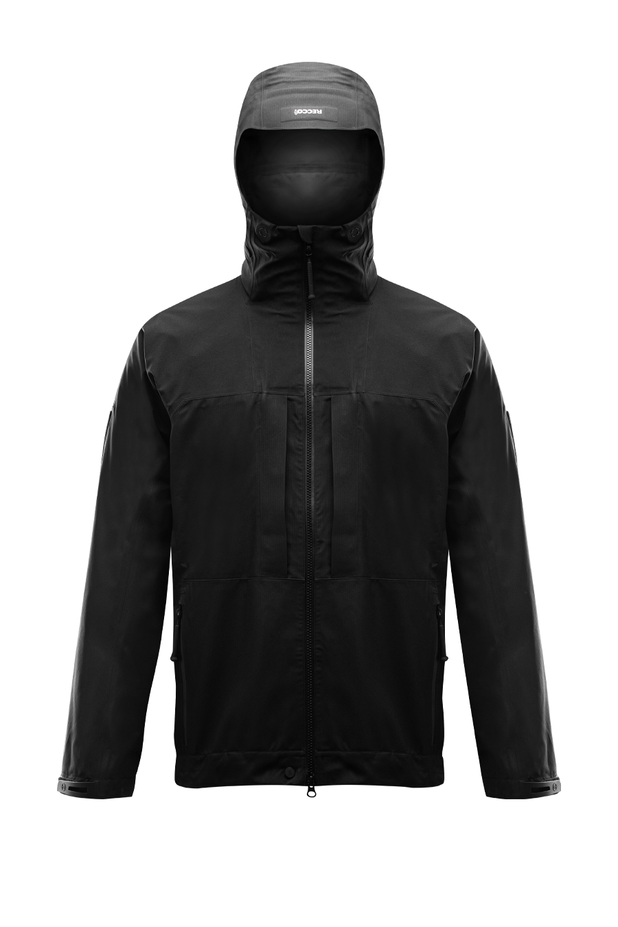 Aigis Jacket | Black Waterproof Hiking & Mountaineering Hard Shell ...
