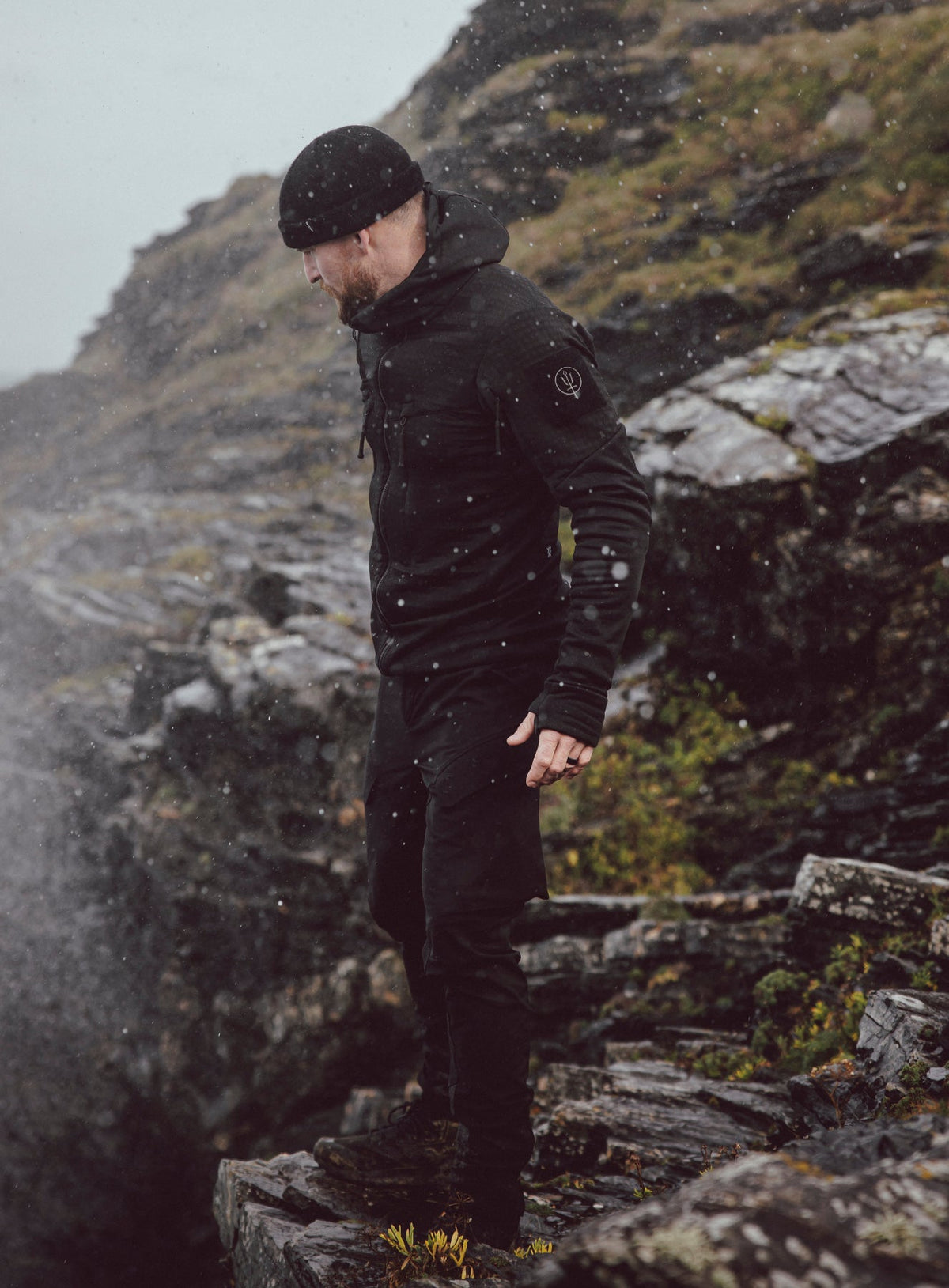 Creative Image Of Centurion Alpine Jacket In Obsidian Black (ITF)