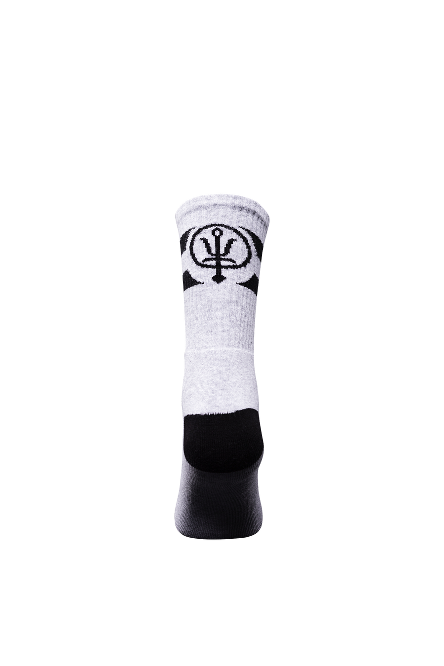 Black And Grey Crew Socks