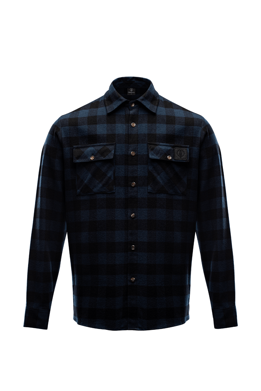Flannel Shirt | Blue Check Shirt | ThruDark Premium Outerwear