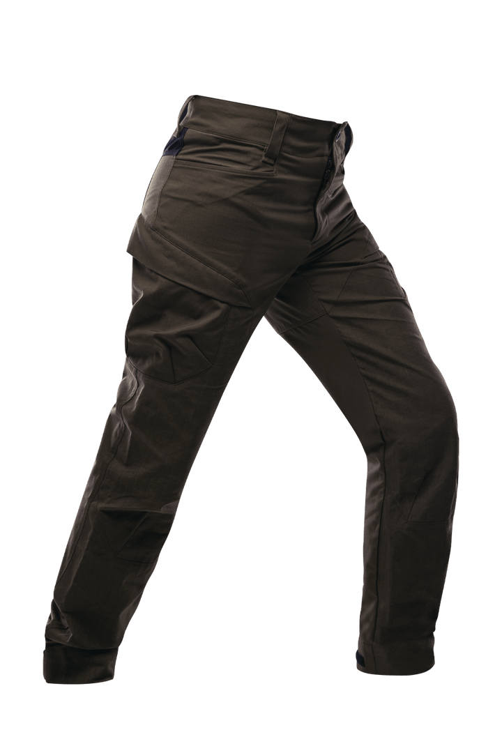 Foxy Waxed Cotton Trousers In Khaki Green ThruDark
