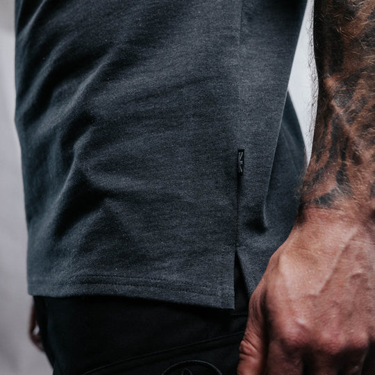 Inception Camo Graphic T-Shirt | Grey Premium Insignia Tee | ThruDark