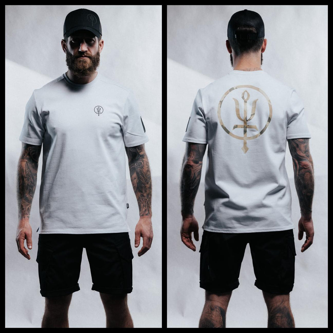 Inception Camo Graphic T-Shirt | Black Premium Insignia Tee | ThruDark