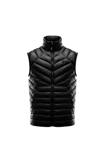 Ithax Gilet Men's Black Lightweight Synthetic Insulation Gilet