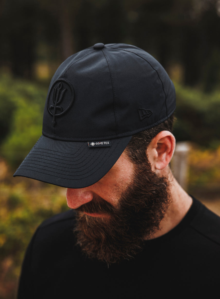New Era Desert 9Twenty Gore-Tex Unisex Black Trucker Cap | ThruDark