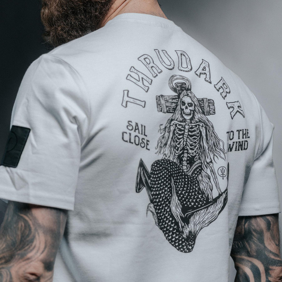 Sail Close To The Wind Artist Tee Green Insignia TShirt ThruDark