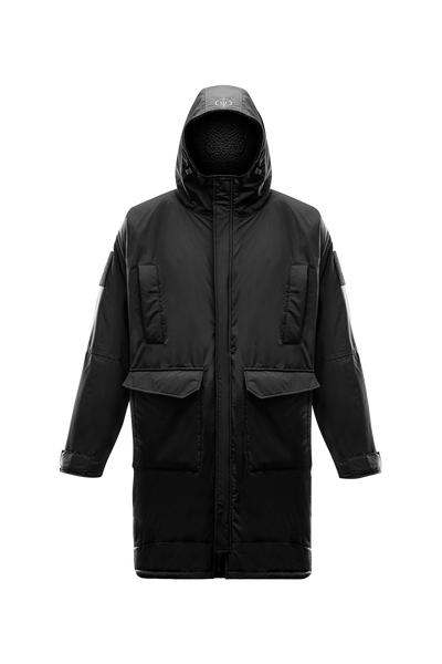 Shroud Unisex ThruDark Black Overcoat Cordura®
