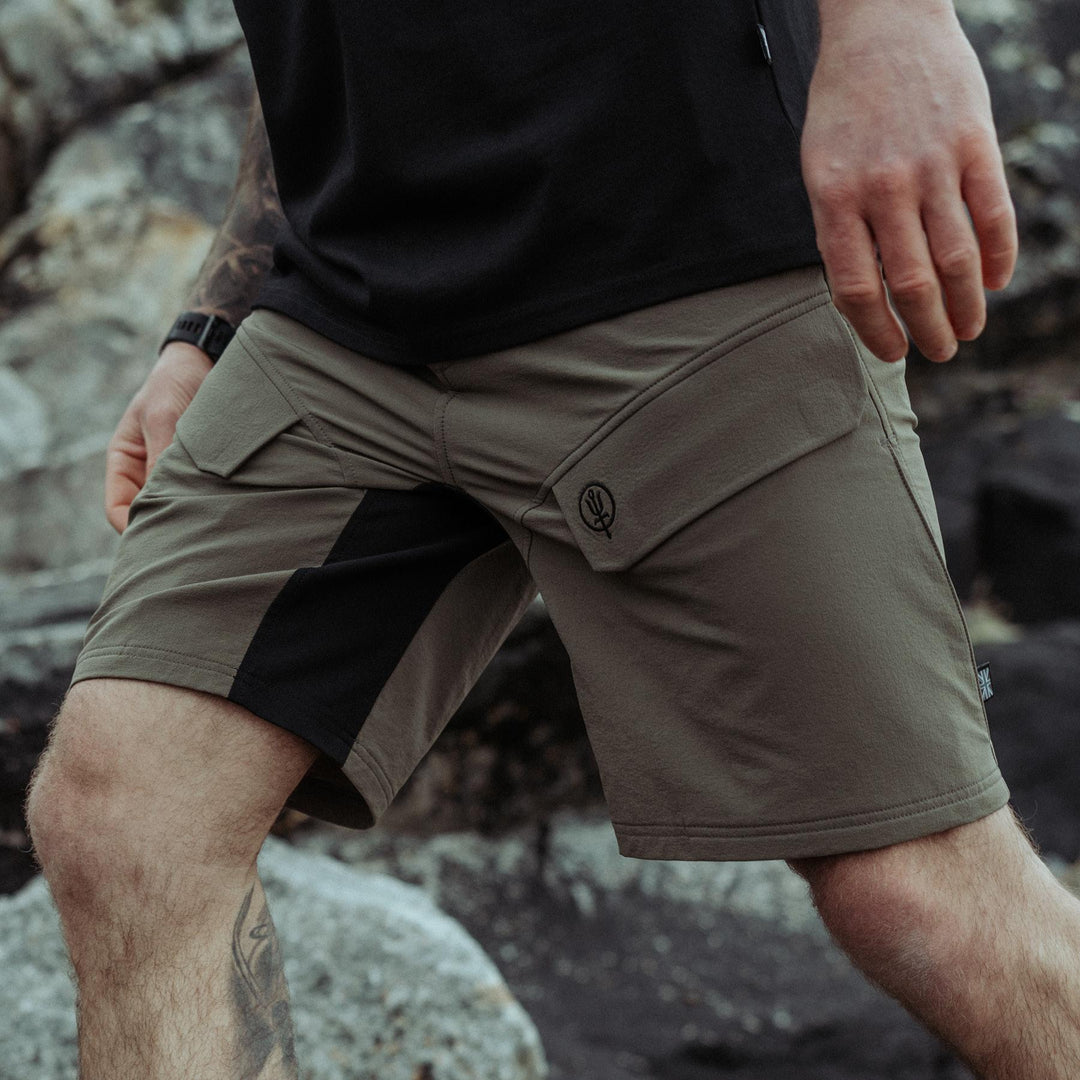 Men's Performance Crew Short - Khaki main image 1