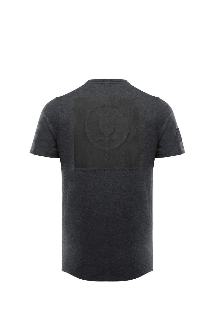 Black Mark TShirt Premium Grey Graphic Tee ThruDark
