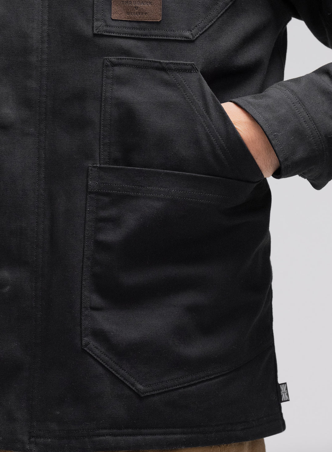 Dissident Insulated Short Field Men's Black Jacket | ThruDark