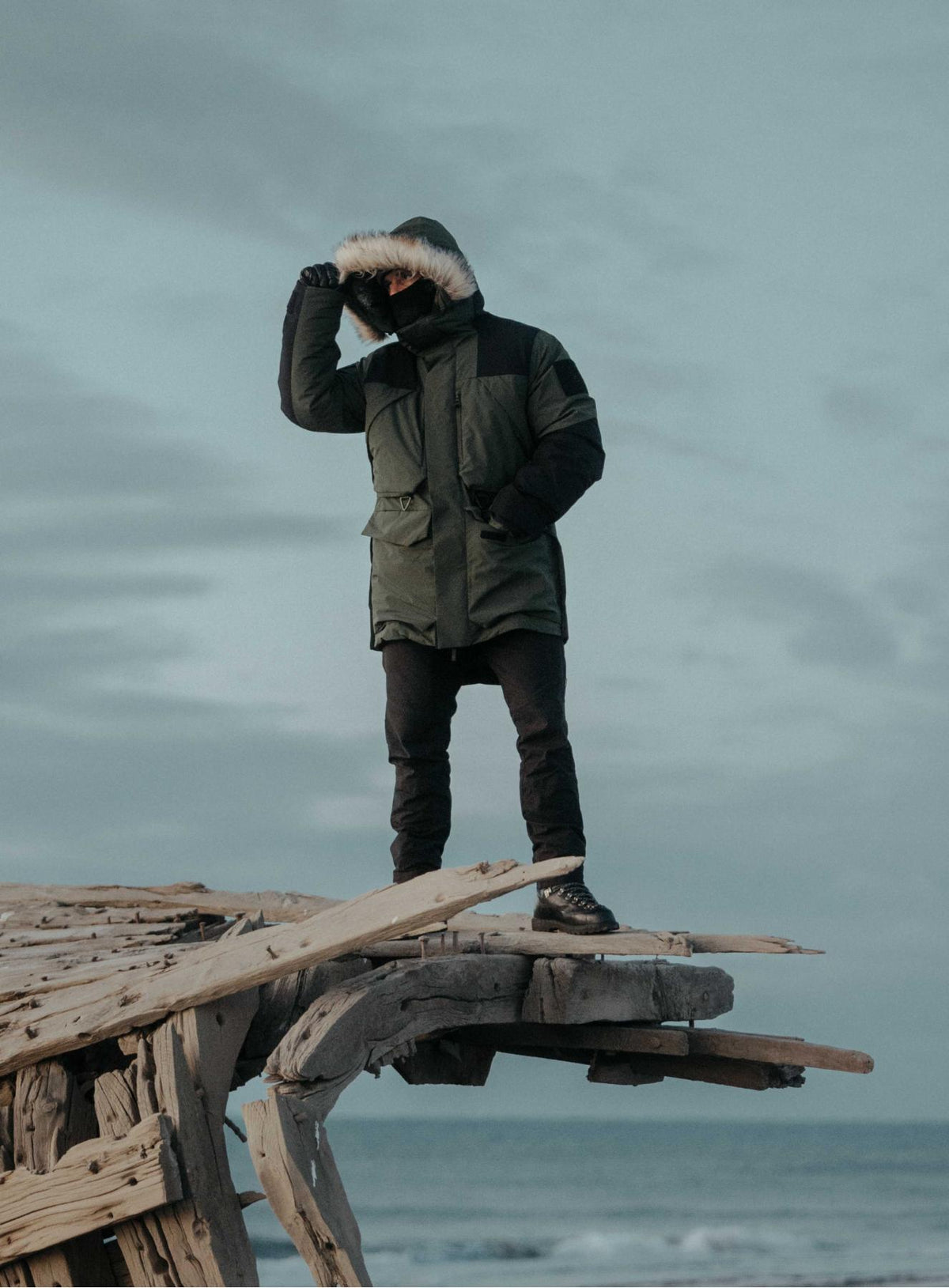 Creative Image Of End Of Days Parka In Forest Green (ITF)