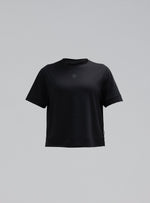 A cut-out image of Women's Force Boxy DriRelease T-Shirt in Obsidian Black (GM)