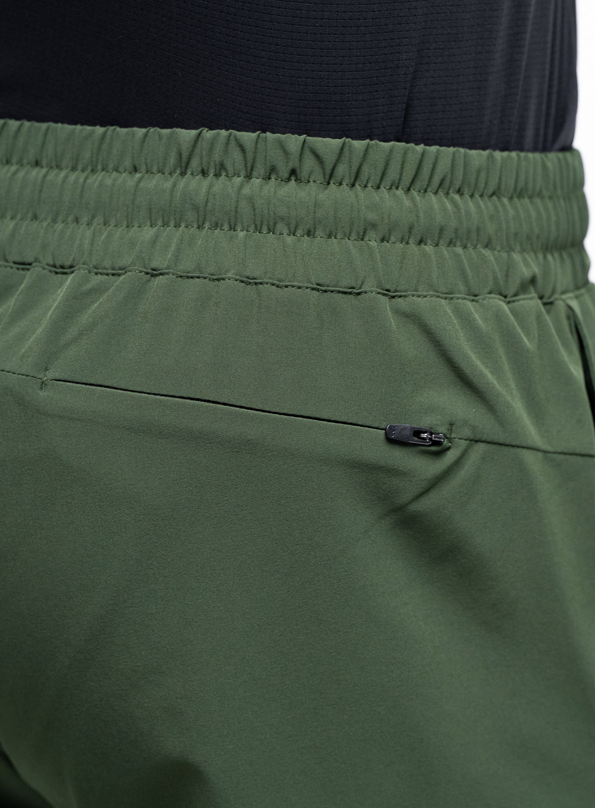 Back zipped pocket