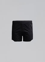 A cut-out image of Force Trail Running 4” Shorts in Obsidian Black (GM)