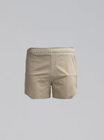 A cut-out image of Force Trail Running 4” Shorts in Stone (GM)