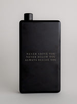 A studio shot of Hip Flask in Obsidian Black (SS)