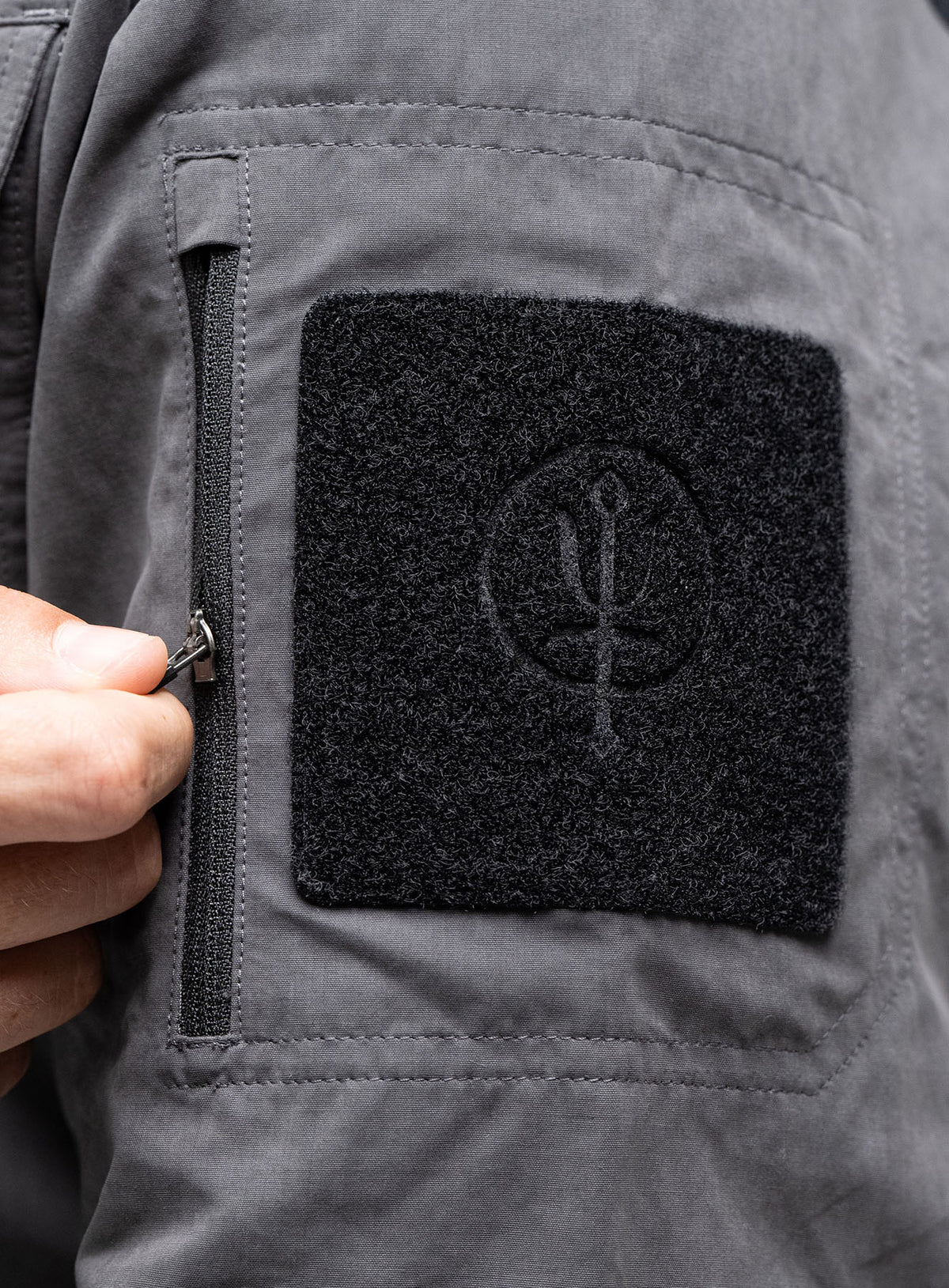 Concealed Zipped Pocket