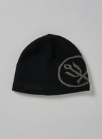 A studio shot of Insignia Beanie in Obsidian Black (SS)
