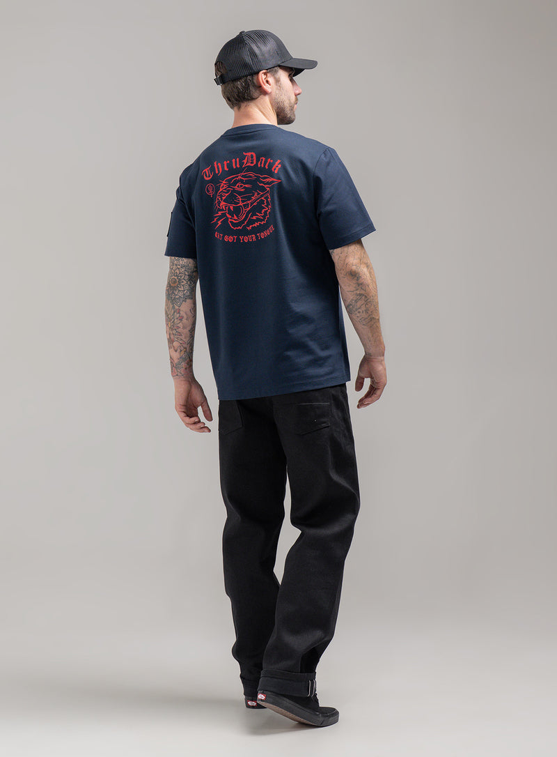 INSIGNIA T-SHIRT - CAT GOT YOUR TONGUE