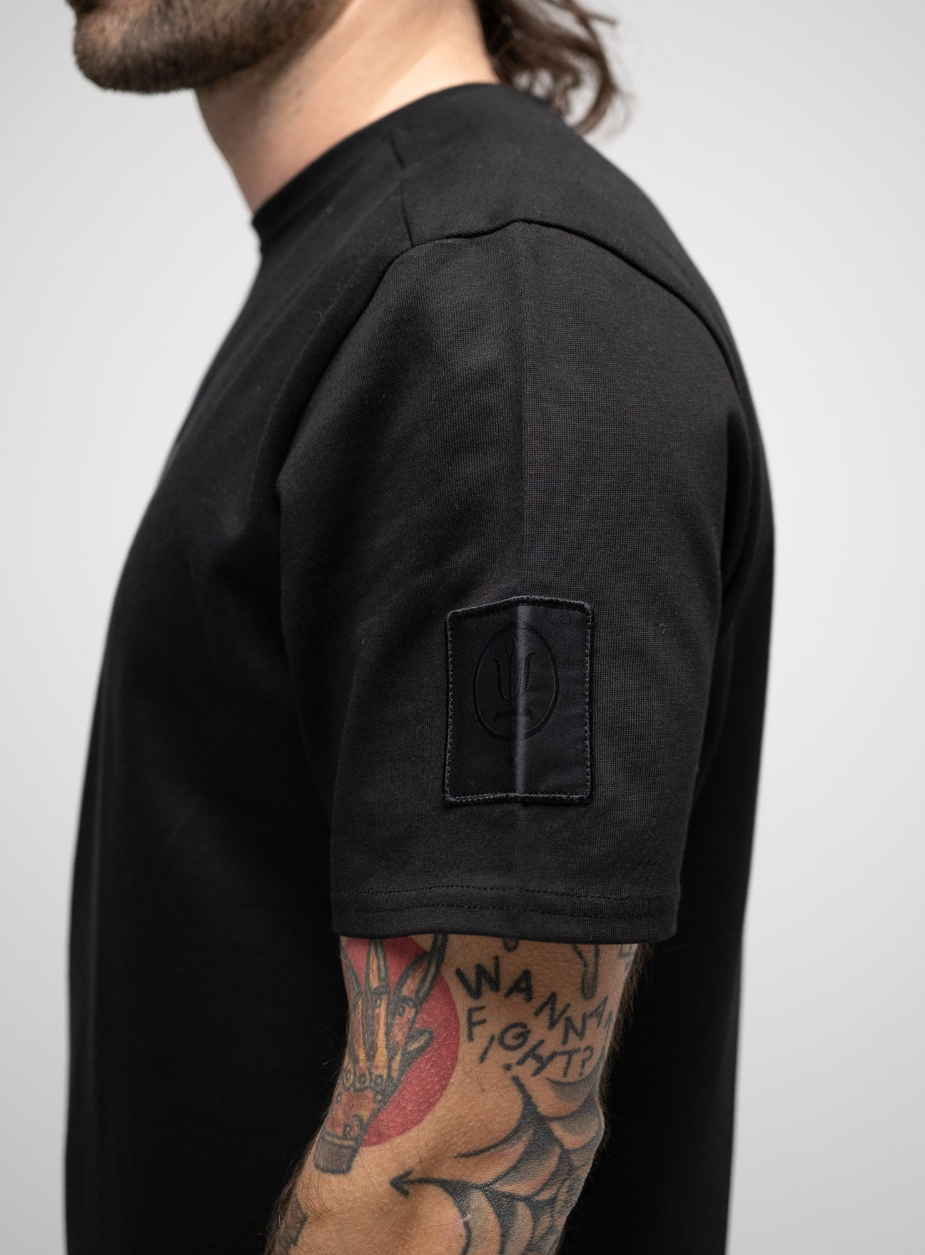 Inception Camo Graphic T-Shirt | Black Premium Insignia Tee | ThruDark