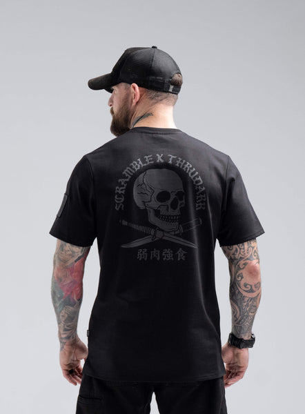 ThruDark X Scramble Skull T-Shirt | Men's Limited Edition Cotton Tee