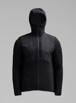 A cut-out image of Men's Mountain Pro Technical Mid Layer in Obsidian Black (GM)