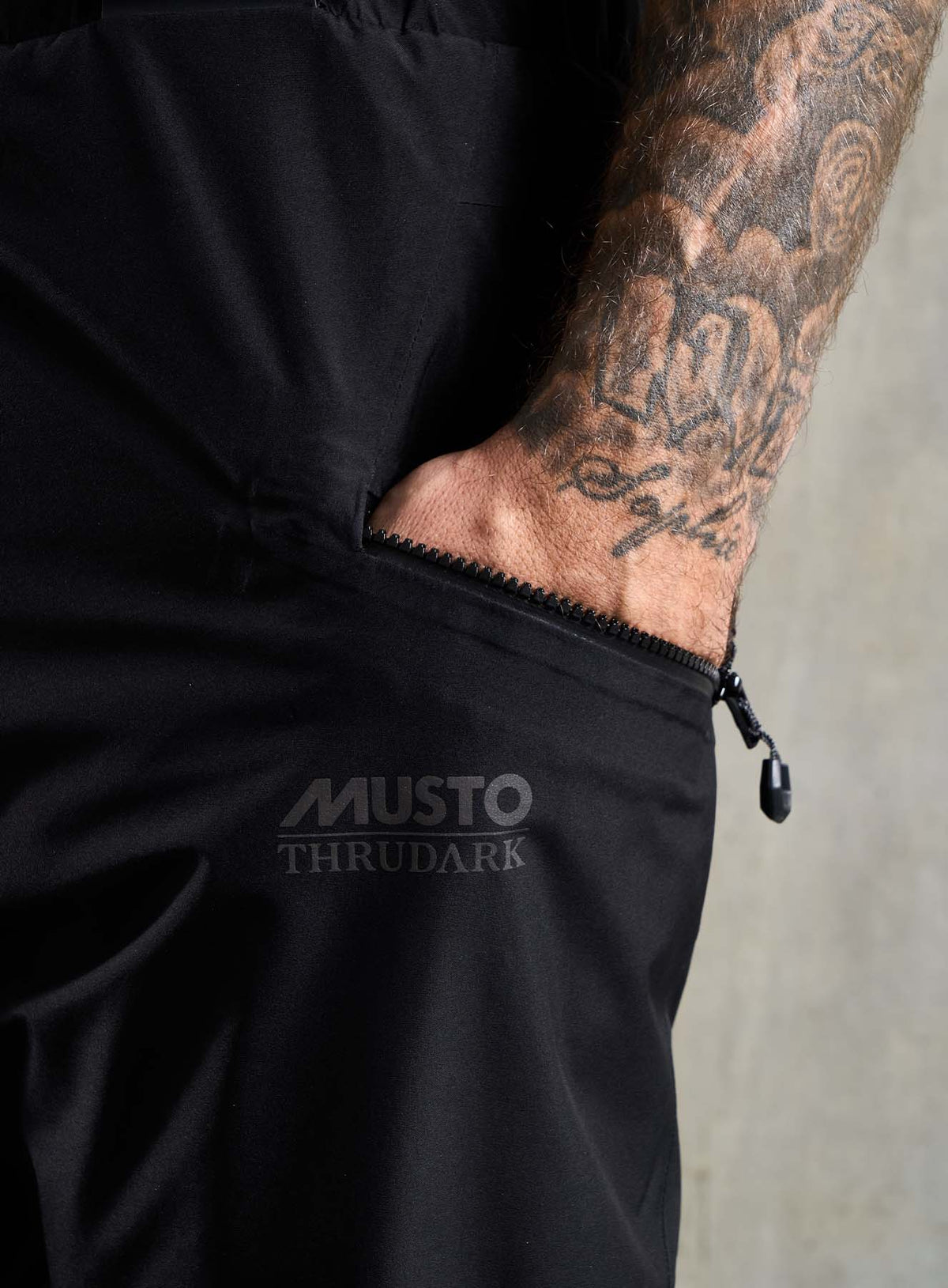 Zipped Hand Pockets