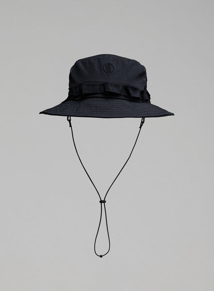 New Era Desert Unisex Black Ripstop Bucket Hat | ThruDark