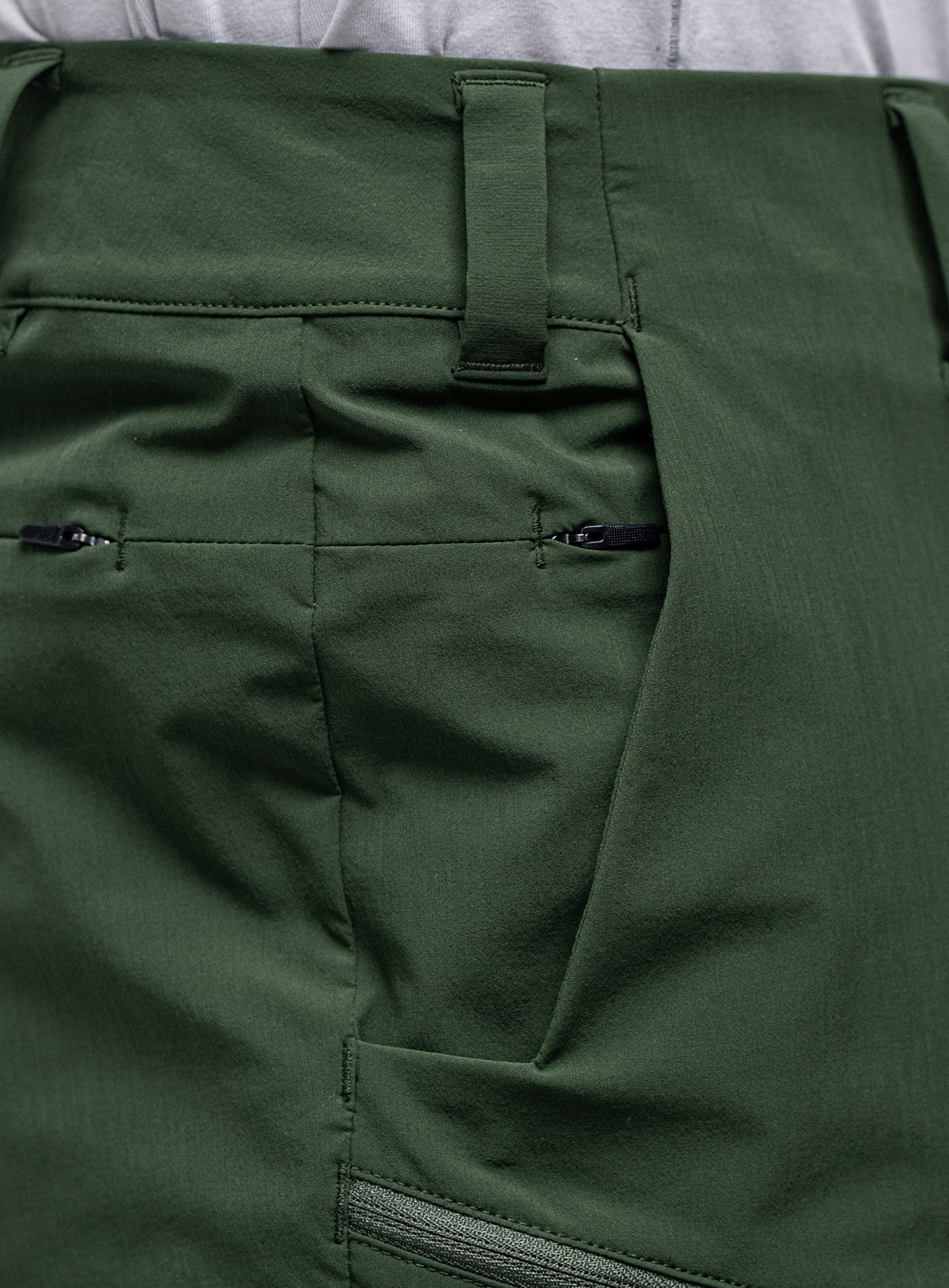 Concealed Zipped Pocket