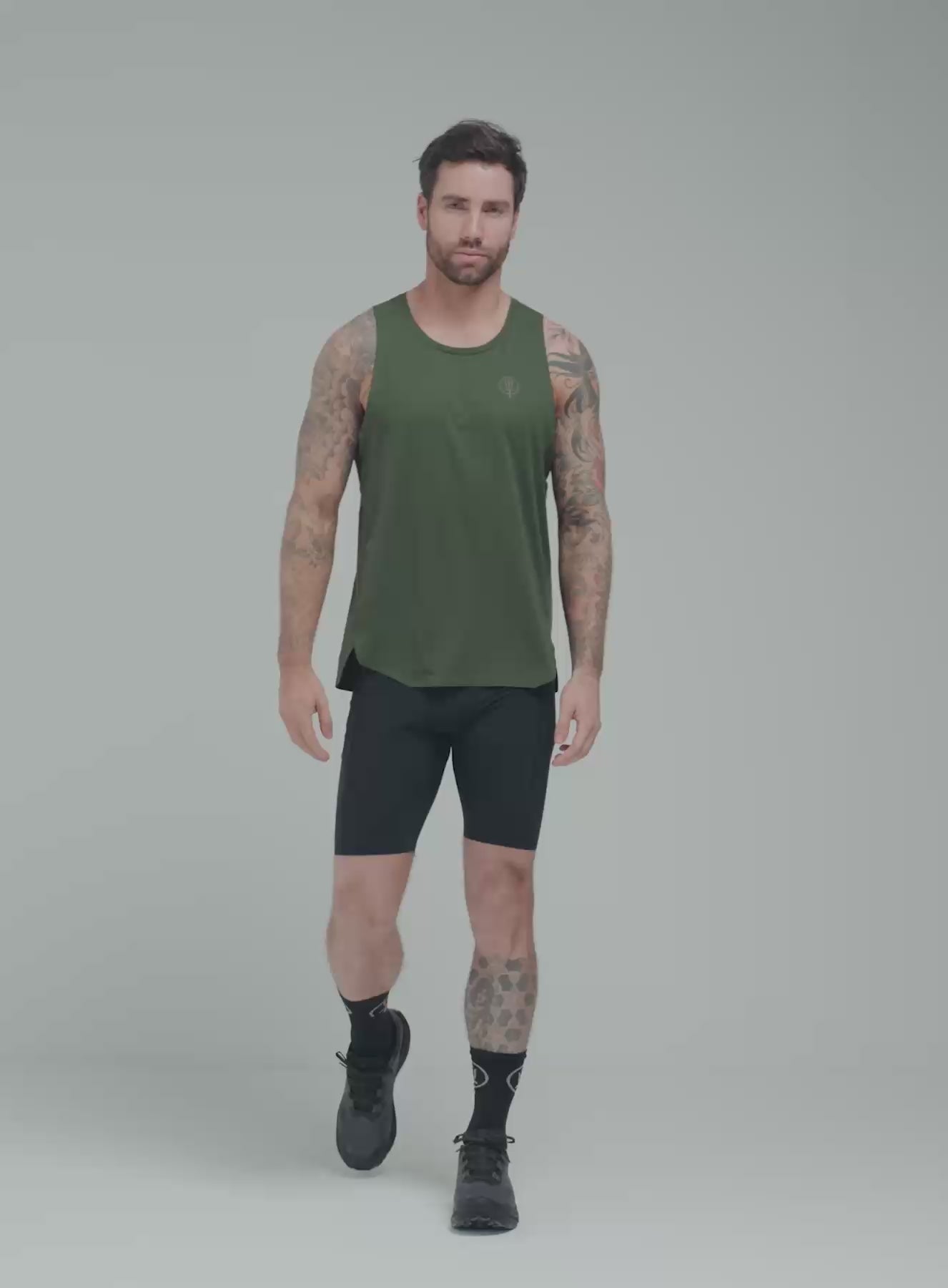 Hem Video Of Force Trail Running Tight Shorts (Video)