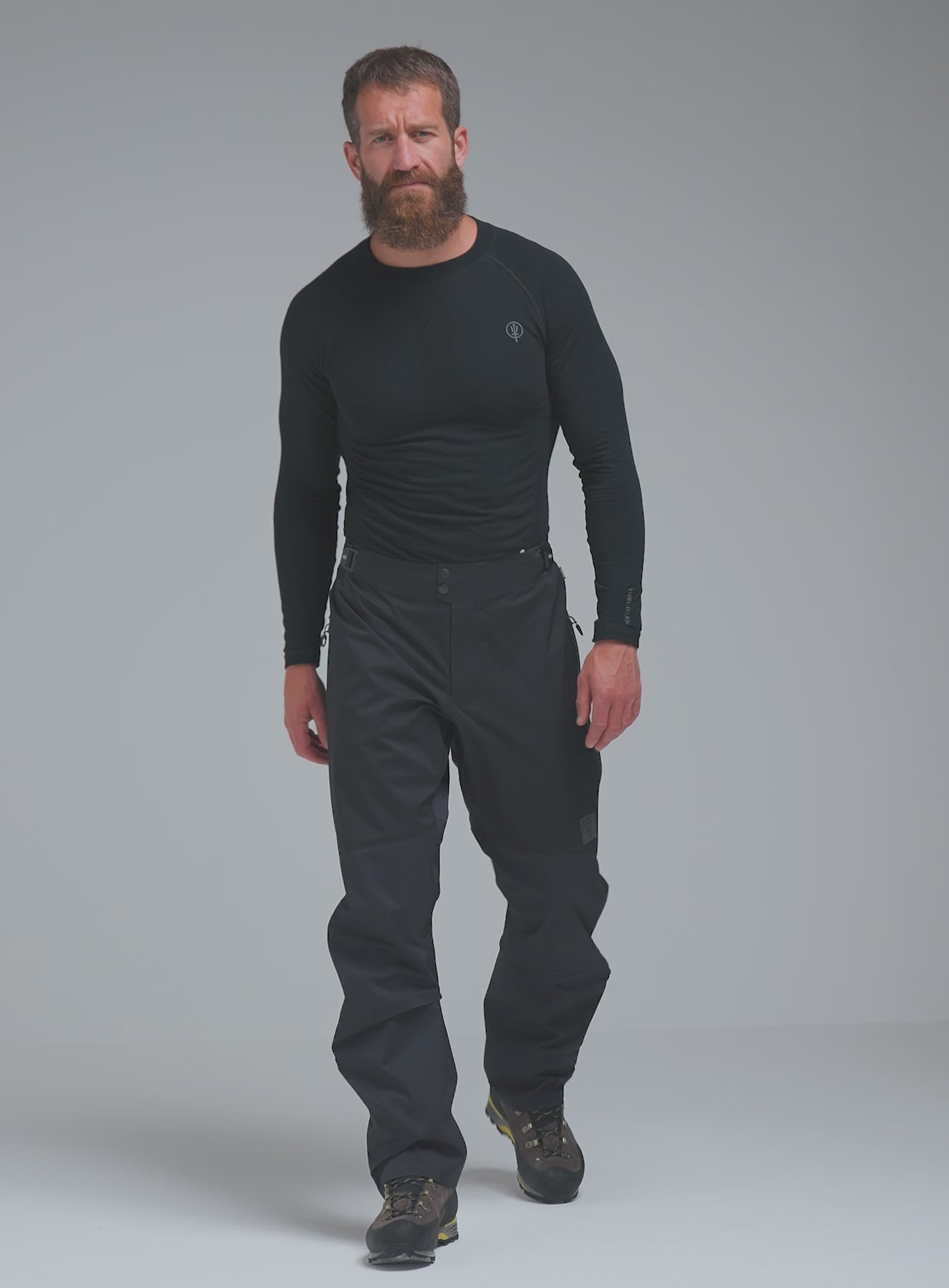 Hem Video Of Mountain Pro Waterproof Trousers (Video)