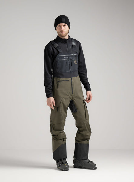 GREEN CLOTHING／BIB PANTS The North Face Summit Pumori Gore-Tex Pro Bib Pants Men's Sizes XL