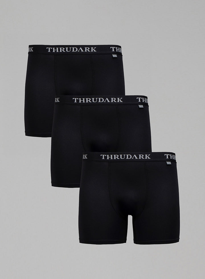 Men's Shadow Sport 3 Pack Boxer Moisture Wicking Underwear | ThruDark