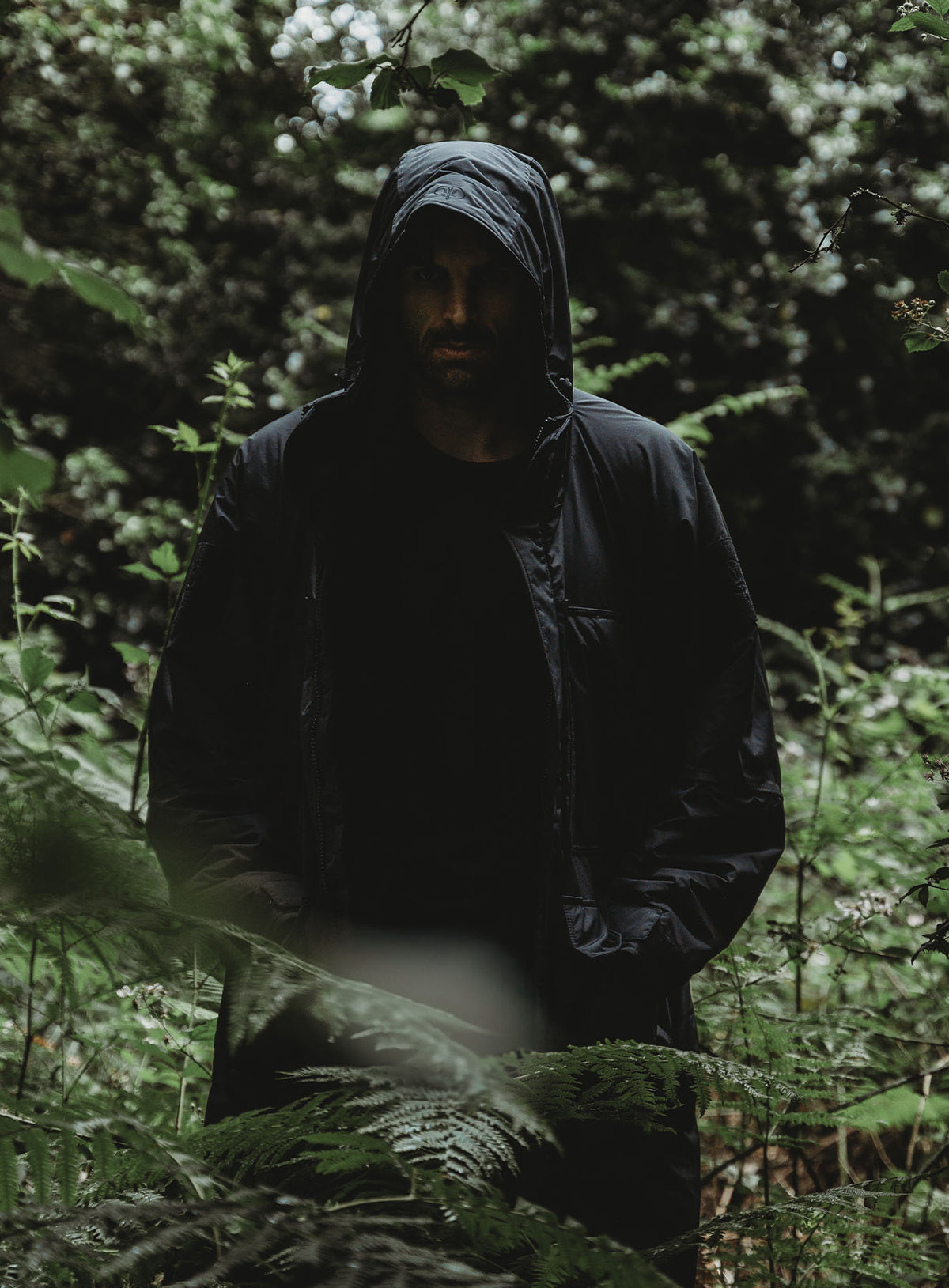 An in the field image of Shroud in Obsidian Black (ITF)